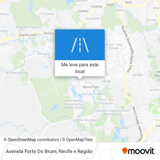 Avenida Forte Do Brum mapa
