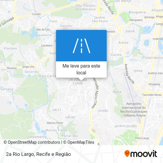 2a Rio Largo mapa