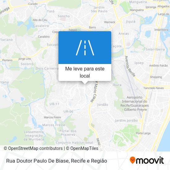 Rua Doutor Paulo De Biase mapa