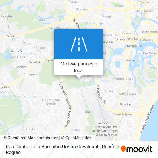 Rua Doutor Luis Barbalho Uchoa Cavalcanti mapa