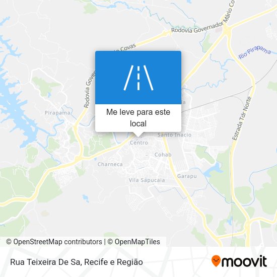 Rua Teixeira De Sa mapa