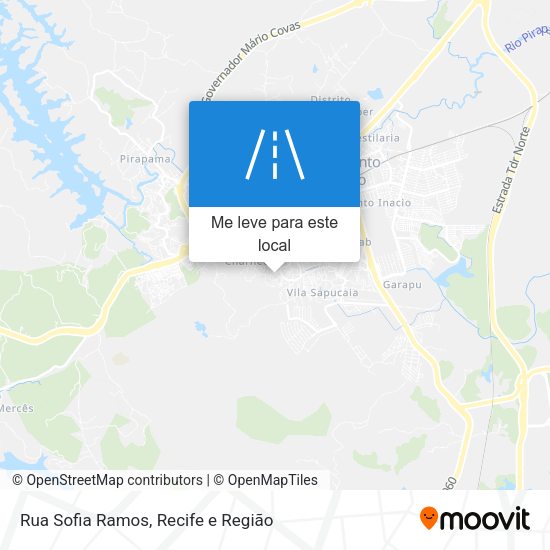 Rua Sofia Ramos mapa
