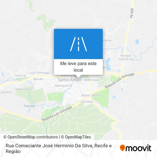 Rua Comeciante José Herminio Da Silva mapa