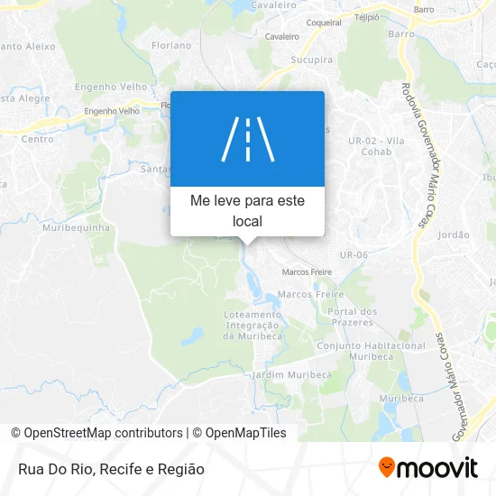 Rua Do Rio mapa