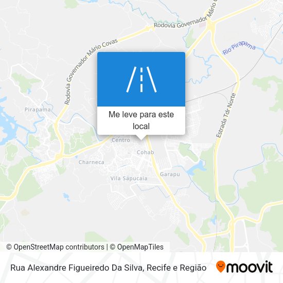 Rua Alexandre Figueiredo Da Silva mapa
