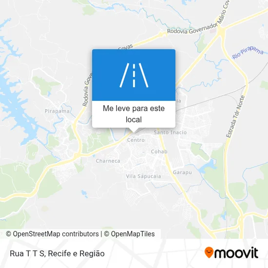 Rua T T S mapa