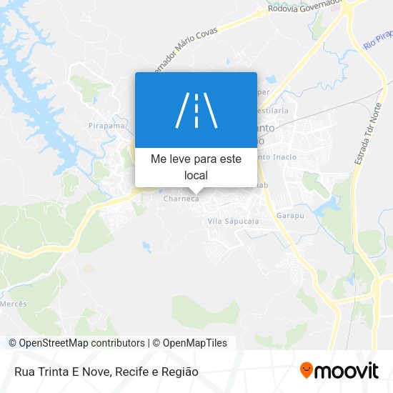 Rua Trinta E Nove mapa
