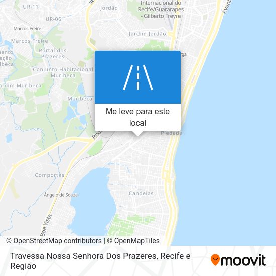 Travessa Nossa Senhora Dos Prazeres mapa