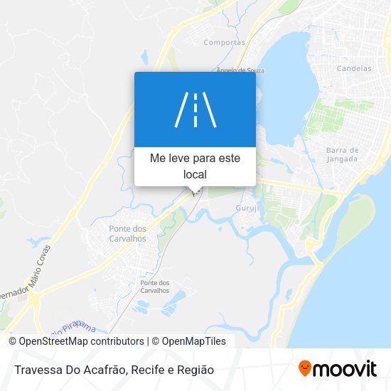 Travessa Do Acafrão mapa