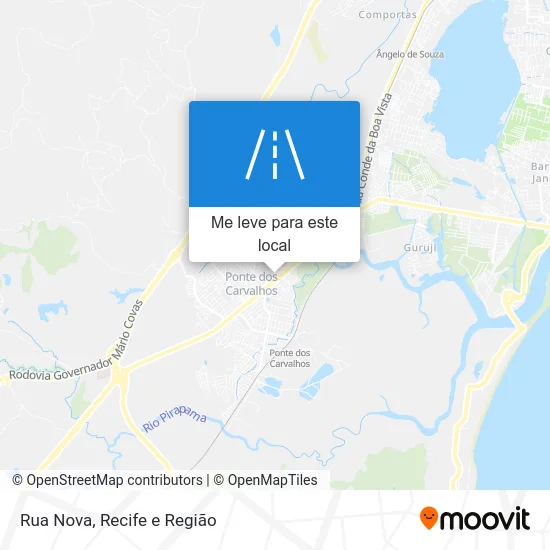 Rua Nova mapa