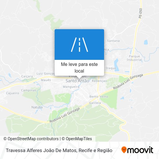 Travessa Alferes João De Matos mapa