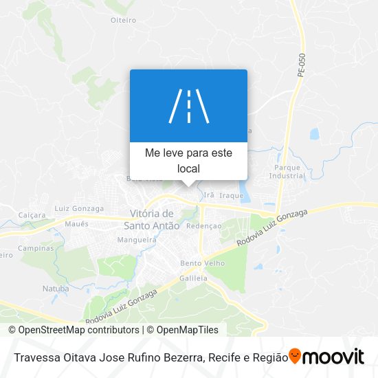 Travessa Oitava Jose Rufino Bezerra mapa