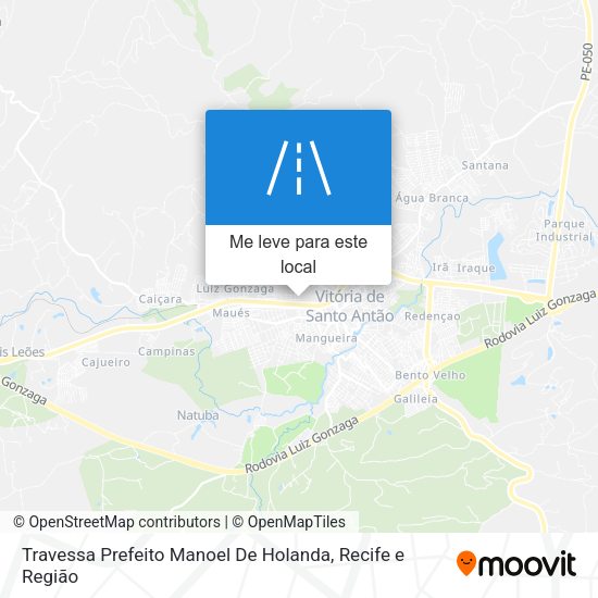 Travessa Prefeito Manoel De Holanda mapa