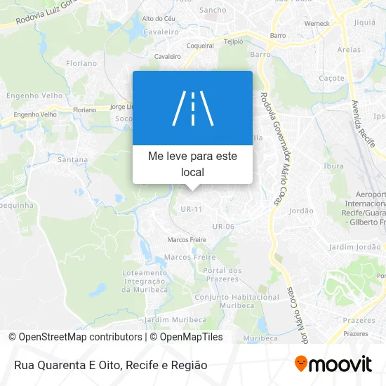 Rua Quarenta E Oito mapa