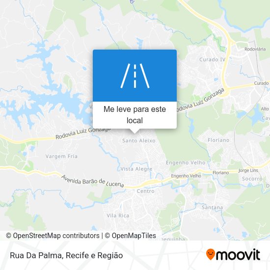 Rua Da Palma mapa