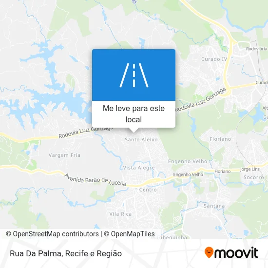 Rua Da Palma mapa