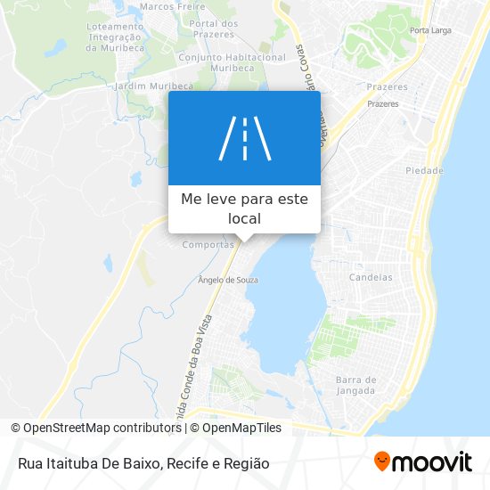 Rua Itaituba De Baixo mapa