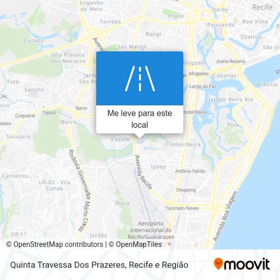 Quinta Travessa Dos Prazeres mapa