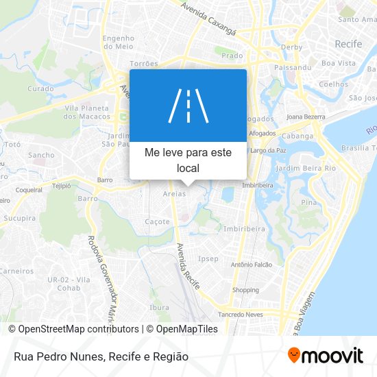 Rua Pedro Nunes mapa