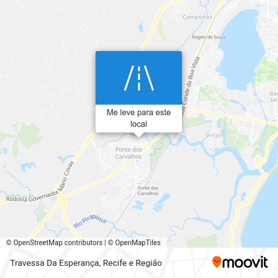 Travessa Da Esperança mapa
