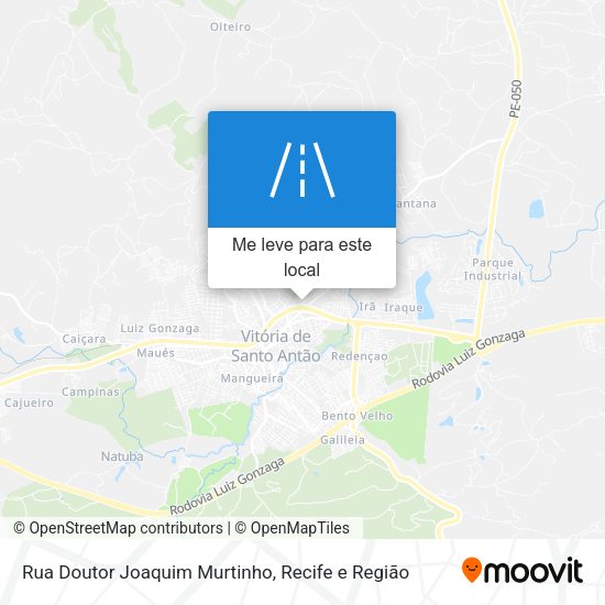 Rua Doutor Joaquim Murtinho mapa