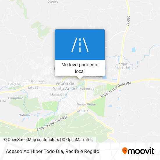 Acesso Ao Hiper Todo Dia mapa