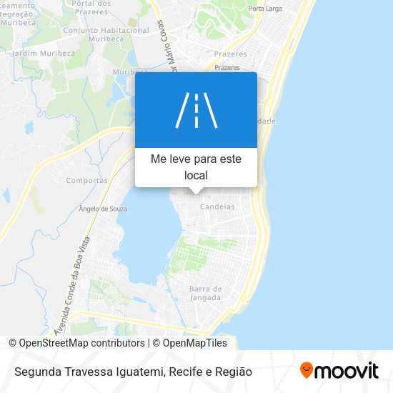 Segunda Travessa Iguatemi mapa