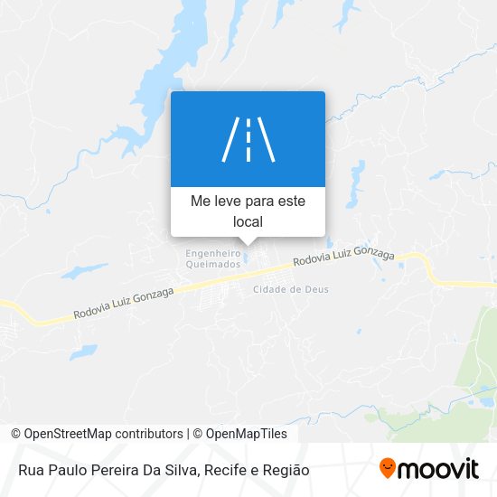 Rua Paulo Pereira Da Silva mapa