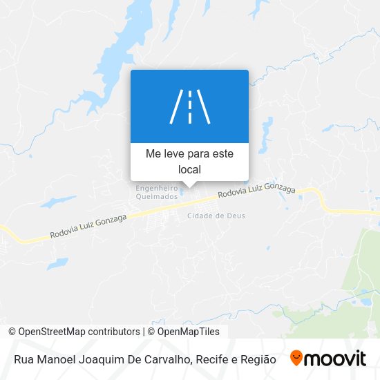 Rua Manoel Joaquim De Carvalho mapa