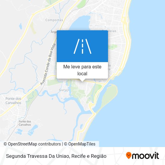 Segunda Travessa Da Uniao mapa