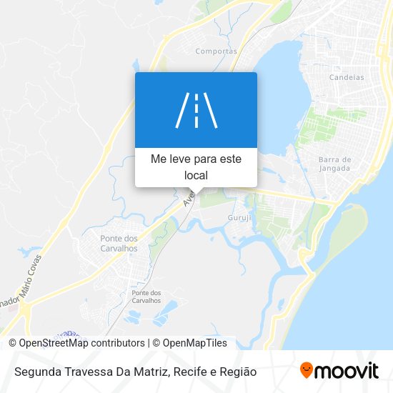 Segunda Travessa Da Matriz mapa