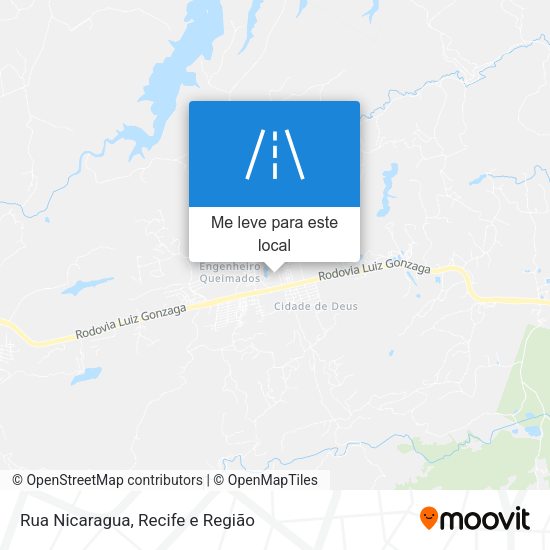 Rua Nicaragua mapa