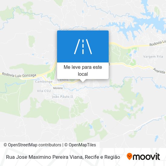 Rua Jose Maximino Pereira Viana mapa