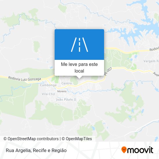 Rua Argelia mapa