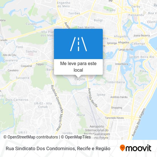 Rua Sindicato Dos Condominios mapa