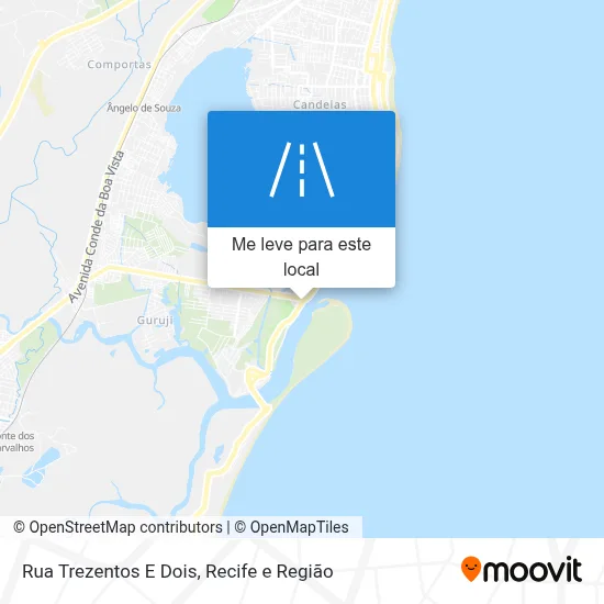 Rua Trezentos E Dois mapa