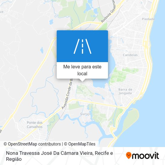 Nona Travessa José Da Câmara Vieira mapa