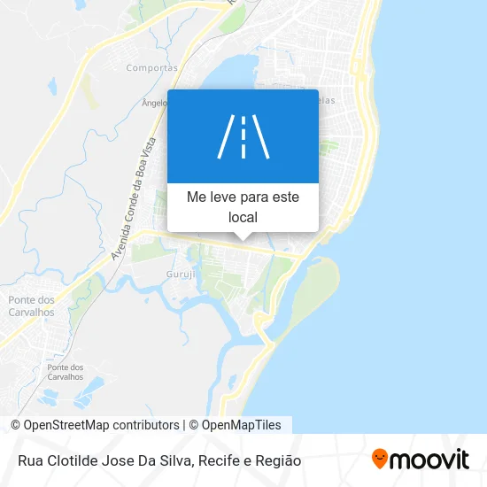 Rua Clotilde Jose Da Silva mapa