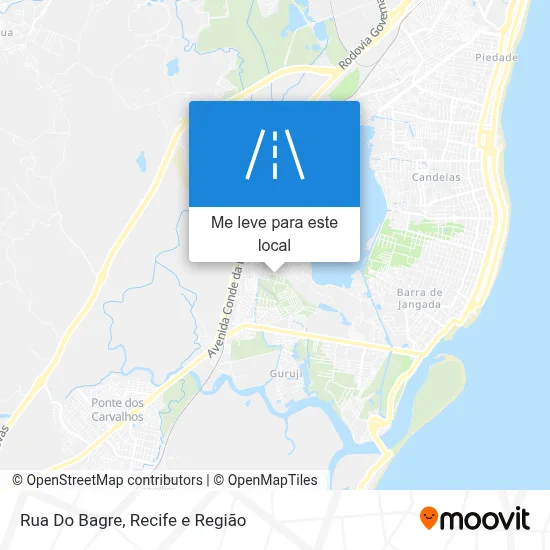 Rua Do Bagre mapa