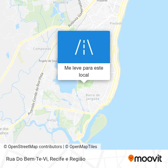 Rua Do Bem-Te-Vi mapa