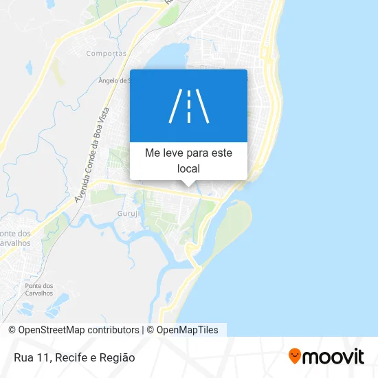 Rua 11 mapa