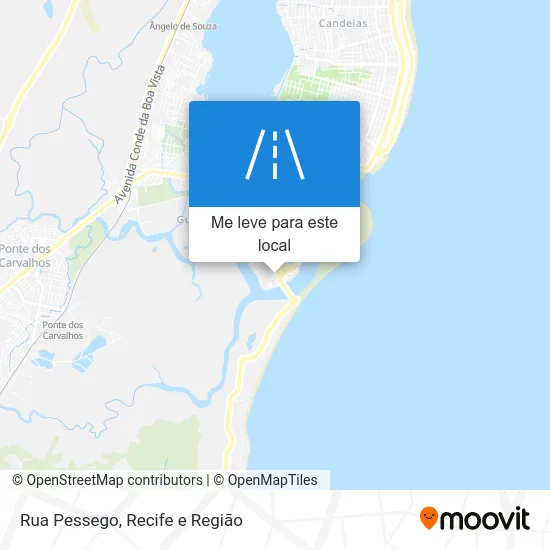 Rua Pessego mapa