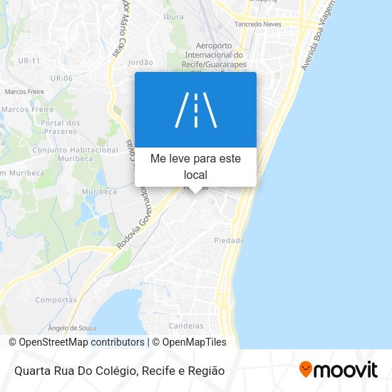 Quarta Rua Do Colégio mapa