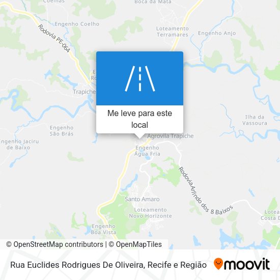 Rua Euclides Rodrigues De Oliveira mapa