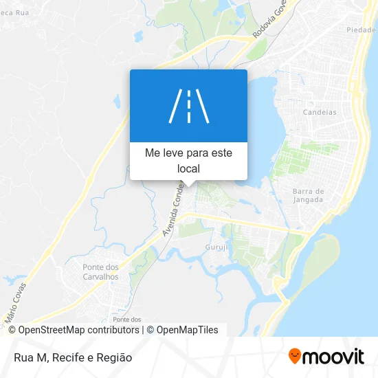 Rua M mapa