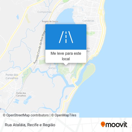 Rua Ataláia mapa