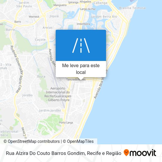 Rua Alzira Do Couto Barros Gondim mapa