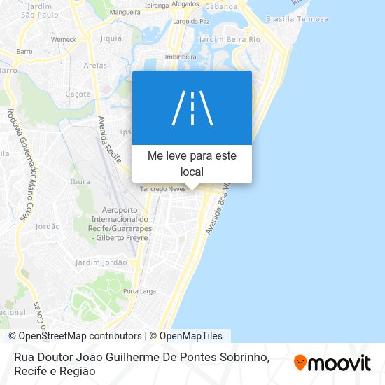 Rua Doutor João Guilherme De Pontes Sobrinho mapa