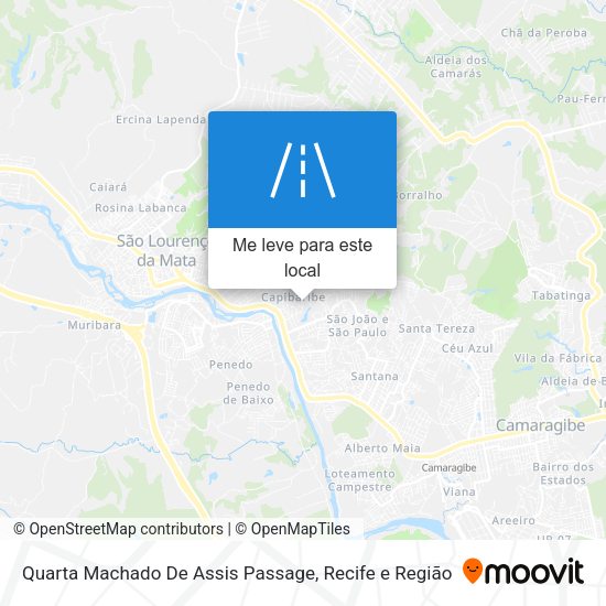 Quarta Machado De Assis Passage mapa