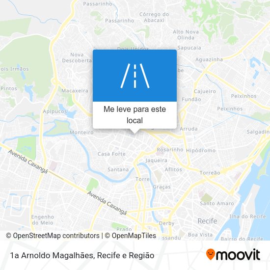 1a Arnoldo Magalhães mapa